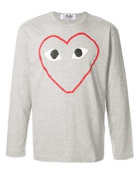 Comme Des Garcons Play Comme Des Garons Play Play Long Sleeves T Shirt