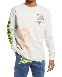 Icecream Cup Or Cone Long Sleeve Graphic Tee
