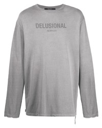 Ksubi Delusional Long Sleeved Cotton T Shirt