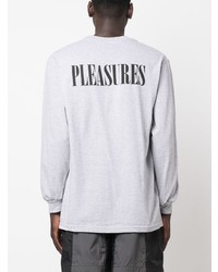 Pleasures Graphic Print Long Sleeve T Shirt