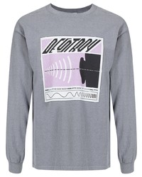 Blood Brother Graphic Print Long Sleeved T Shirt
