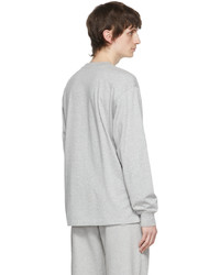 Rassvet Gray Cotton T Shirt
