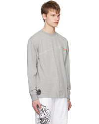 Undercover Gray Print Long Sleeve T Shirt