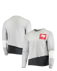 REFRIED APPAREL Gray Tampa Bay Buccaneers Sustainable Angle Long Sleeve T Shirt