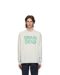 Brain Dead Grey Gooey T Shirt
