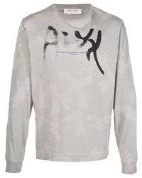 1017 Alyx 9Sm Logo Print Long Sleeved T Shirt