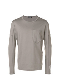 Stone Island Shadow Project Printed Long Sleeved T Shirt