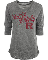 Royce Apparel Inc Long Sleeve Rutgers Scarlet Knights Graphic T Shirt
