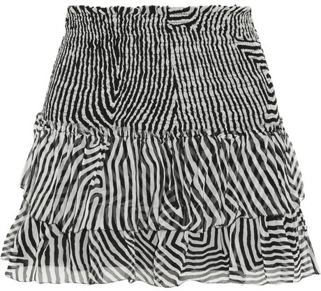Etoile Isabel Marant Derek Printed Silk Mini Skirt Isabel Marant, $425 | NET-A-PORTER.COM