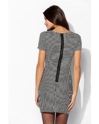 Sparkle & Fade Front Cutout Stripe Dress