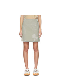 Serapis Grey Falafel Wrap Skirt