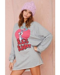 Nasty Gal Bugs Bunny Lovin Sweatshirt