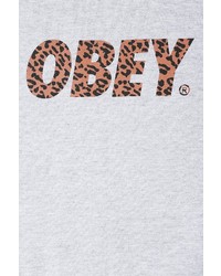 Obey Cheetah Font Sweatshirt