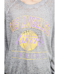 Forever 21 La Lakers Burnout Sweatshirt