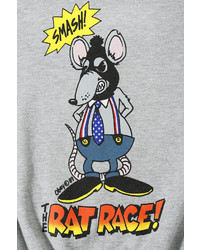 Urban Outfitters Obey Rat Race Pullover Sweatshirt