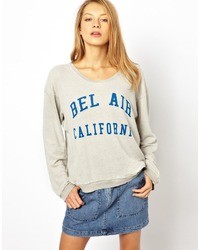 Wildfox Couture Wildfox Bel Air Oversized Sweat