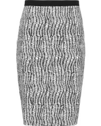 Freya Abstract Print Pencil Skirt