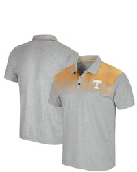 Colosseum Gray Tennessee Volunteers Needles Polo At Nordstrom