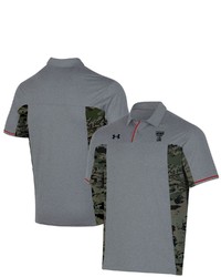 Under Armour Gray Texas Tech Red Raiders Freedom Polo