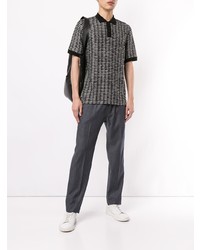 Giorgio Armani Knitted Polo Shirt