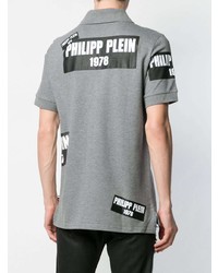 Philipp Plein Logo Patch Polo Shirt