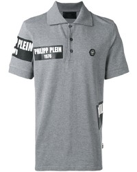 Philipp Plein Logo Patch Polo Shirt