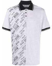 VERSACE JEANS COUTURE Logo Pattern Polo Shirt