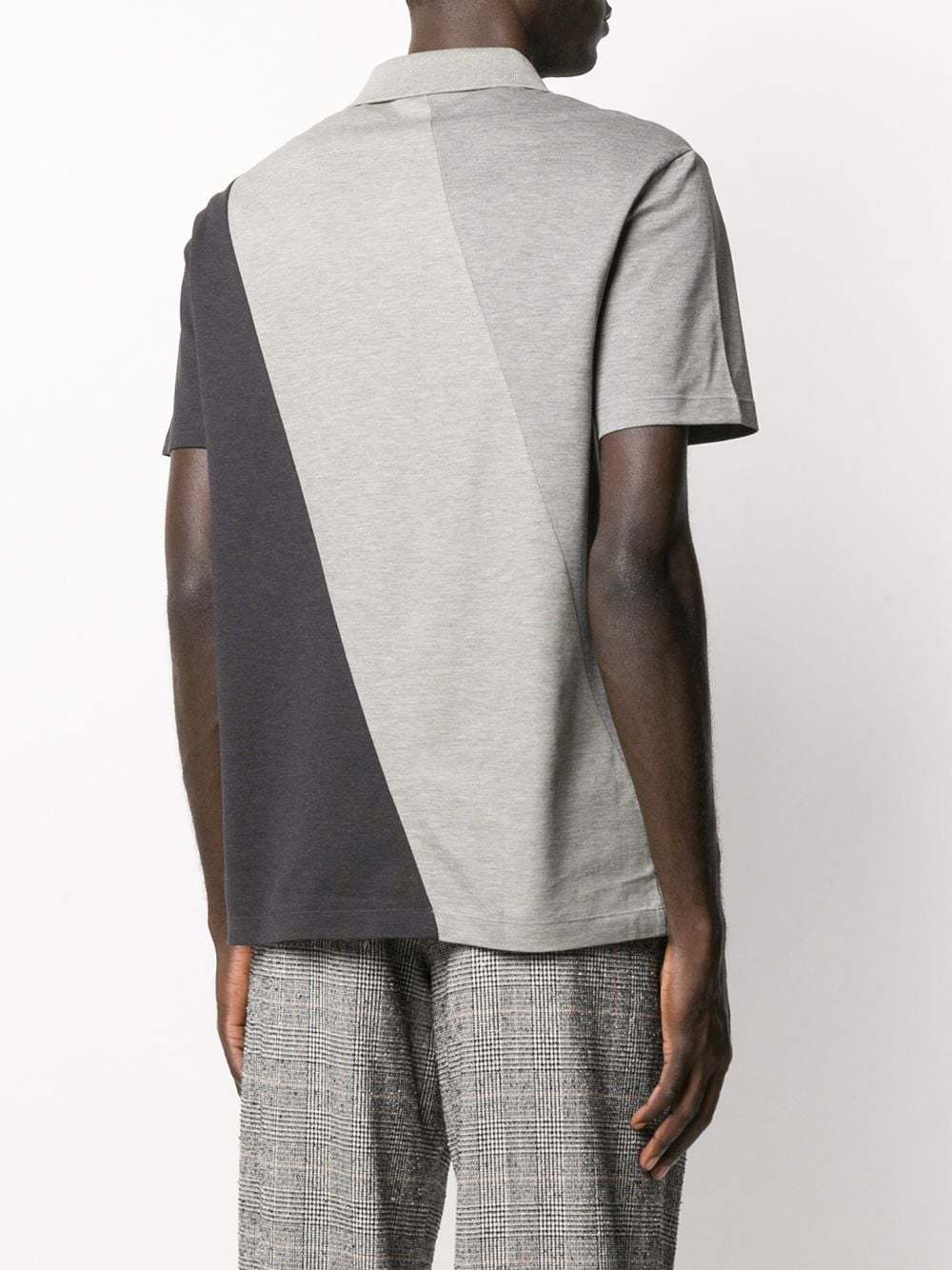 Versace Panelled Polo Shirt, $448 | farfetch.com | Lookastic