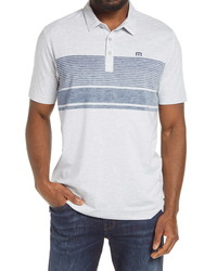 TravisMathew Side Pipe Slim Fit Short Sleeve Polo