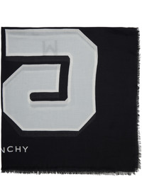 Givenchy Black White 4g Scarf