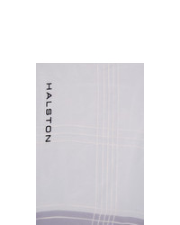 Halston Heritage Grid Printed Silk Chiffon Scarf
