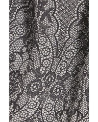 La Fiorentina Lace Print Silk Wool Scarf