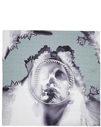 Givenchy Skull Baseball Printed Scarf