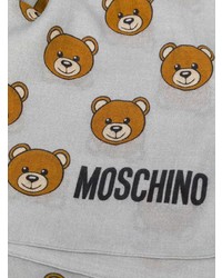 Moschino Teddy Bear Print Scarf