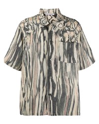 Our Legacy Abstract Print Short Sleeve Shirt