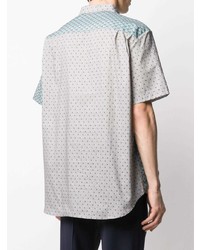 By Walid Carson Panelled Shirt