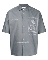 Izzue Graphic Print Short Sleeve Shirt