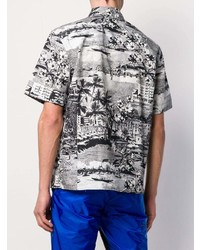 MSGM Haway Print Shirt