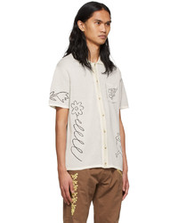 Carne Bollente Off White Upside Down Shirt