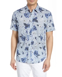 Coastaoro Pfeiffer Regular Fit Floral Print Shirt