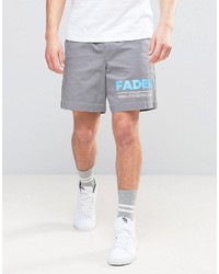 Asos Elasticated Waist Shorts With Text Print