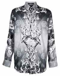 Philipp Plein Baroque Silk Dandy Shirt