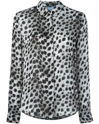 Blumarine Leopard Print Shirt