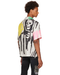 Amiri Multicolor Wes Lang Edition Reaper Bowling Shirt