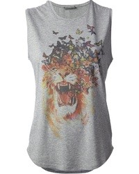 Alexander McQueen Lion And Butterfly Vest