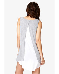 Forever 21 Layered Cross Graphic Top