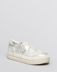 Grey Print Sneakers