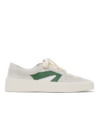 Fear Of God Grey And Green Skate Low Sneakers