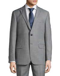 Grey Print Suit