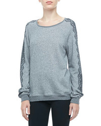 Soft Joie Annora Lace Print Sweatshirt